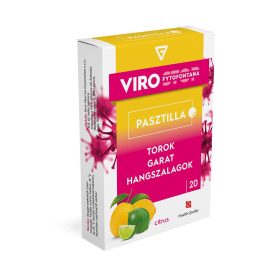 Viro Fytofontana pasztilla citrus ízű (20db)