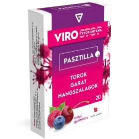 Viro Fytofontana Pasztilla erdei gyümölcs ízű (20db)