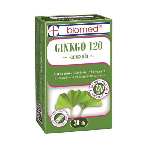 Biomed Ginkgo 120 mg kapszula (30db)