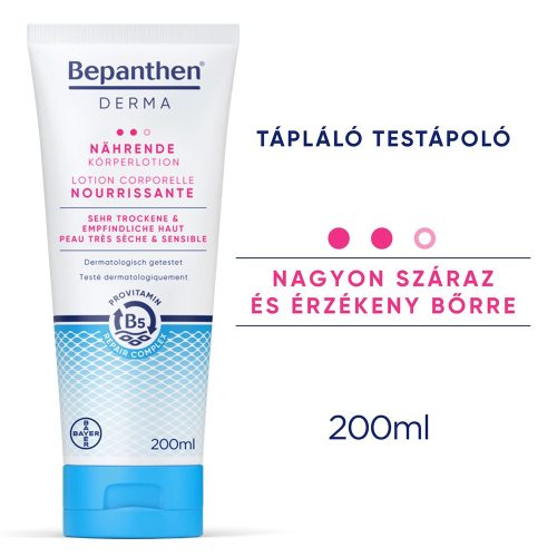 Bepanthen Derma tápláló testápoló (200ml)
