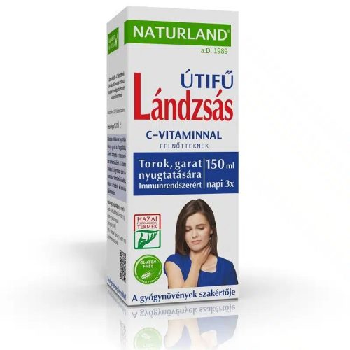 Naturland Lándzsás útifű szirup C-vitaminnal (150ml)