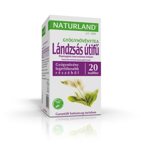 Naturland Lándzsás útifű tea (20 db)