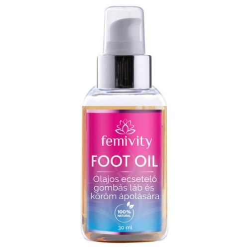 Femivity Foot Oil olajos ecsetelő gombás láb és köröm ápolására (30ml)