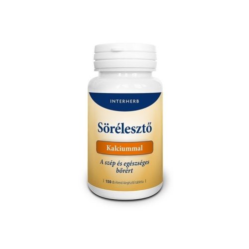 INTERHERB Sörélesztő tabletta kalciummal (150db)