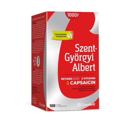 Szent-Györgyi Albert Retard 1000 mg C vitamin & capsaicin (100 db)