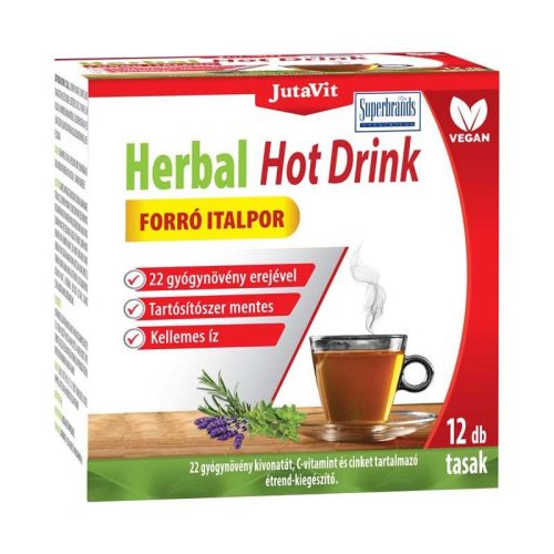 Jutavit Herbal Hot Drink forró italpor (12db)