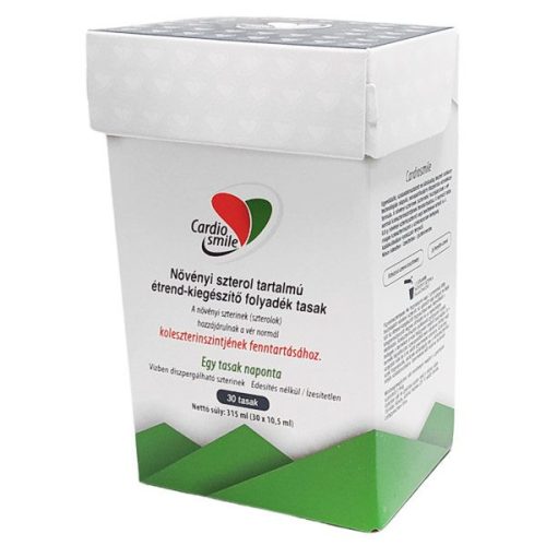 Cardiosmile Növényi szterol tartalmú folyadék (30 x 10,5ml)