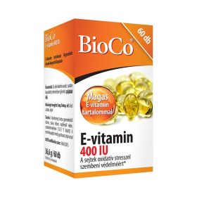 BioCo E-vitamin 400 IU lágyzselatin kapszula (60db)