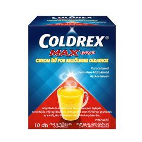   Coldrex MaxGrip citrom ízű por belsőleges oldathoz (10 db)