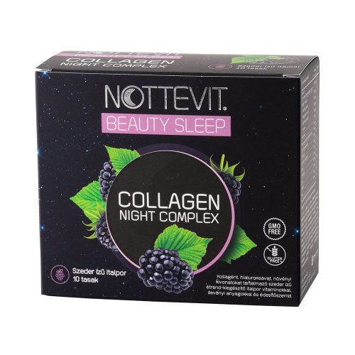 Nottevit Collagen Night Complex szeder ízű italpor (10 db)