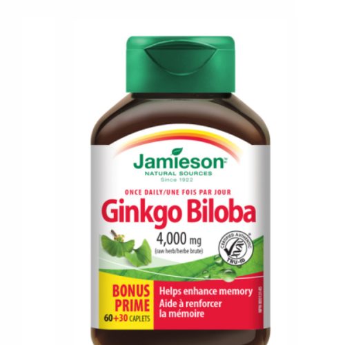 Jamieson Ginkgo Biloba tabletta (90 db)