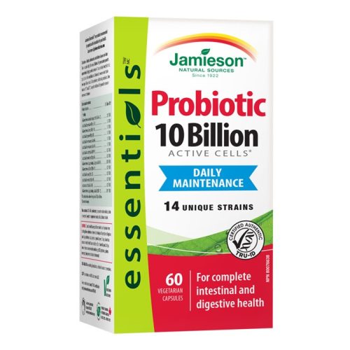 Jamieson Probiotic 10 milliárd vegetáriánus kapszula (60 db)