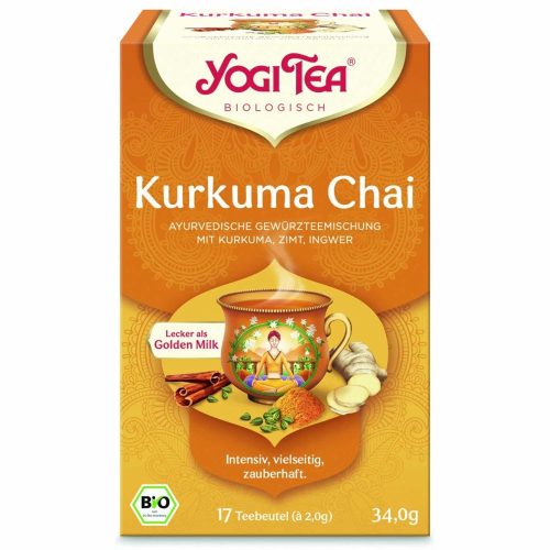 Yogi Kurkuma chai bio tea (17db)