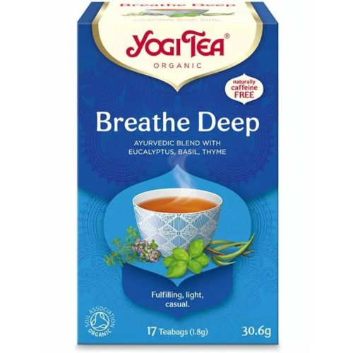 Yogi Tea Mély lélegzet bio tea (17db)