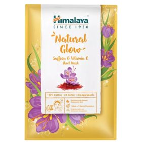   Himalaya Természetes ragyogás textilmaszk sáfránnyal és C-vitaminnal (30ml)