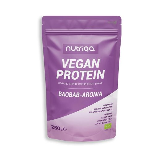 Nutriqa Bio Vegán Baobab-Aronia Proteinmix (250 g)