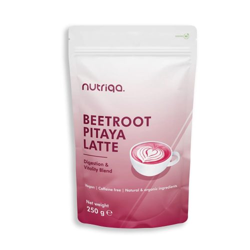 Nutriqa Bio Cékla-Pitaya Latte porkeverék (250 g)