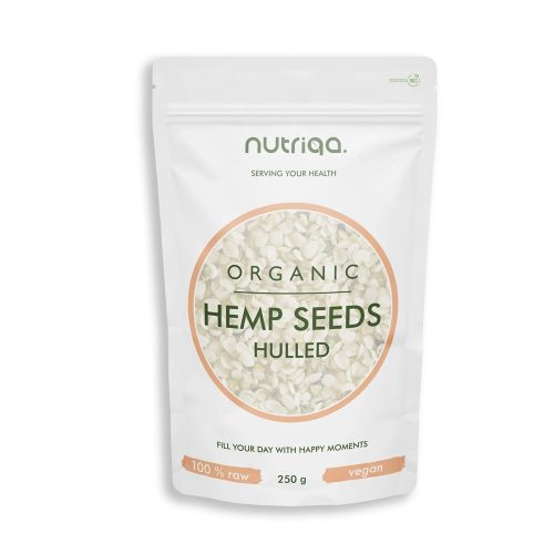 Nutriqa Bio Hántolt Kendermag (250 g)