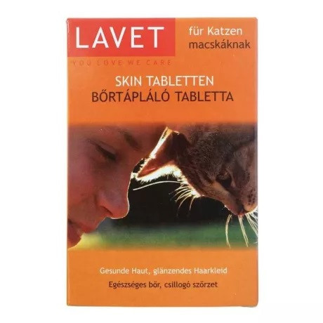 Lavet Bőrápoló tabletta macskáknak (50db)