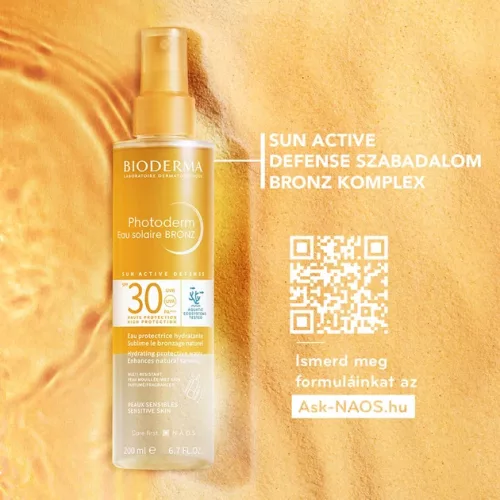 BIODERMA Photoderm Eau Solaire Bronz SPF30 (200 ml)