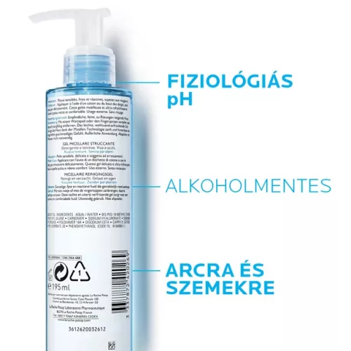 La Roche-Posay Toleriane Rosaliac micellás arctisztító (195ml)