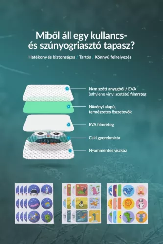 Elysium kullancs- és szúnyogriasztó űrhajós tapasz enyhébb aromával (60db)