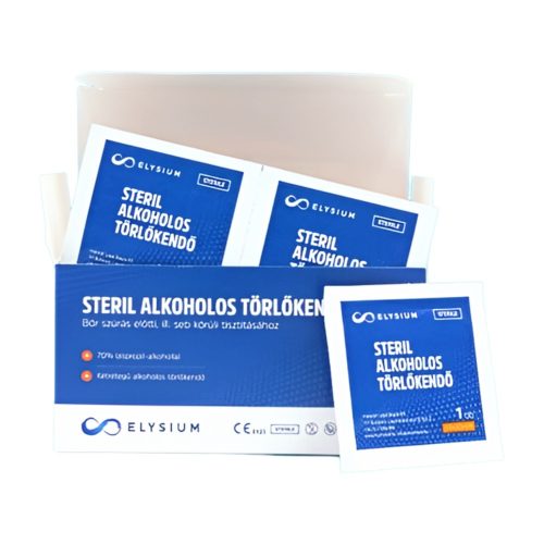 Elysium steril alkoholos törlőkendő (100 db)
