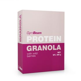 GymBeam Fehérjés Granola erdei gyümölcsökkel (300g)
