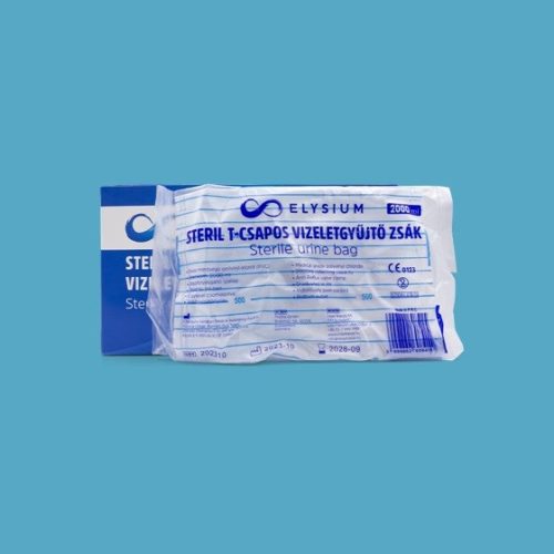 Elysium T-csapos steril vizeletgyűjtő zsák (2000 ml)