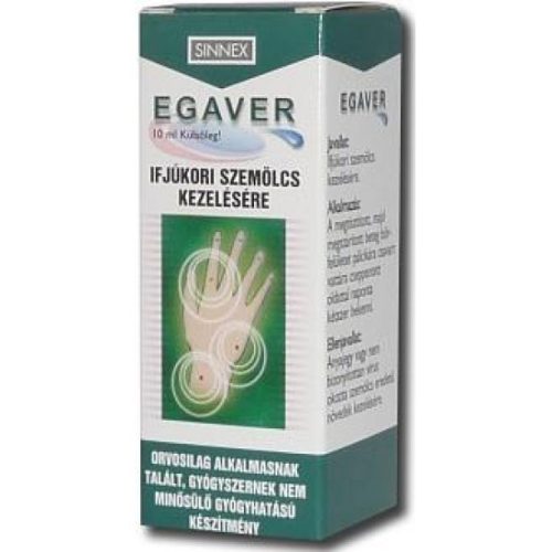 Egaver szemölcs elleni ecsetelő (10ml)