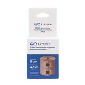   Elysium Steril latexmentes rugalmas kompressziós pólya (5cm x 4,5m)