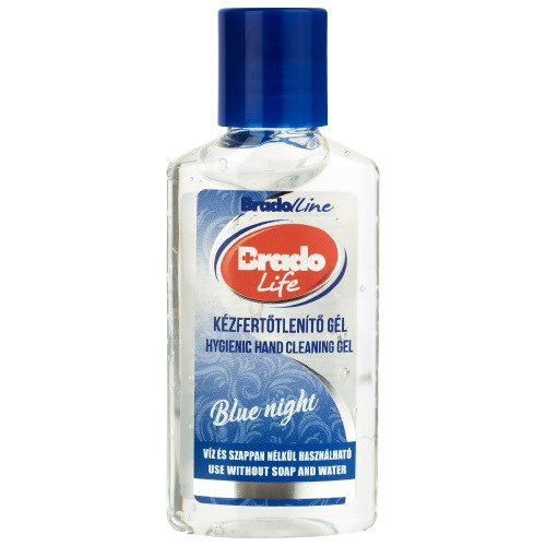 BradoLife Blue Night kézfertőtlenítő gél (50ml) 