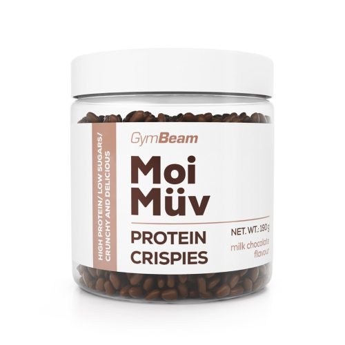 GymBeam MoiMüv Protein Crispies tejcsokoládéval (190g)