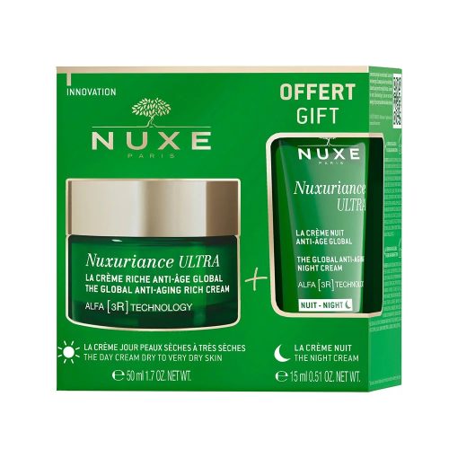 Nuxe Nuxuriance Ultra Gazdag nappali krém + Nuxuriance Ultra éjszakai krém szett (50ml + 15ml)