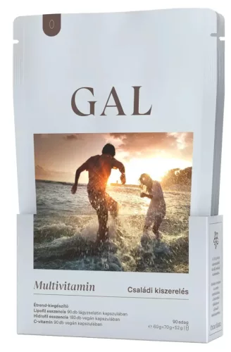GAL Multivitamin 90 adagos utántöltő (90+180+90db)