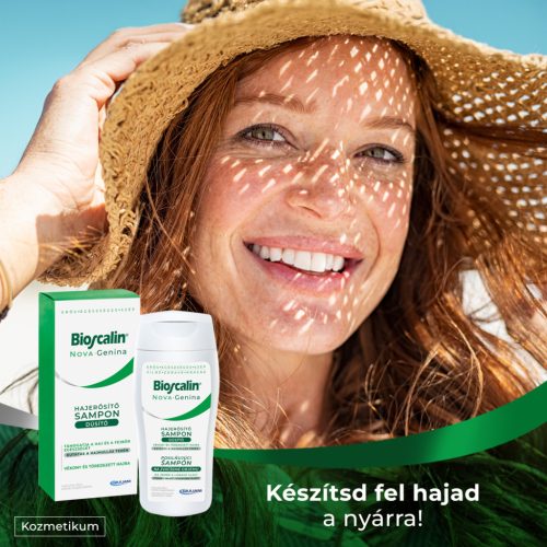 Bioscalin Tricovel Nova Genina Hajerősítő, dúsító sampon (200 ml)