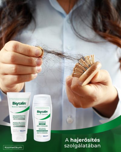 Bioscalin Tricovel Nova Genina Hajerősítő, dúsító sampon (200 ml)