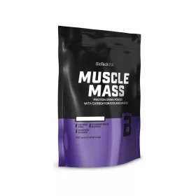   BioTechUSA Muscle Mass szénhidrát - és fehérjetartalmú italpor vaníliás ízben (1000g)