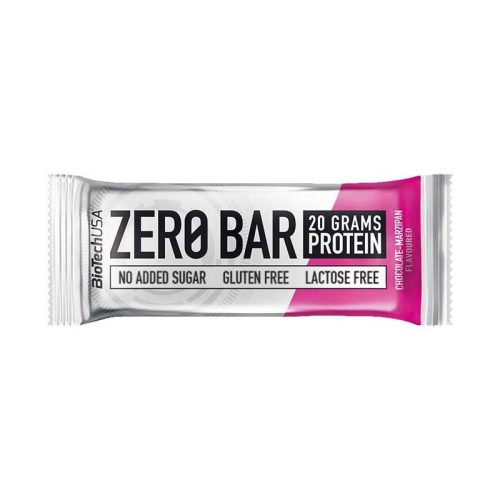 BioTechUSA Zero Bar fehérje szelet csokoládé-marcipán ízben (50g)