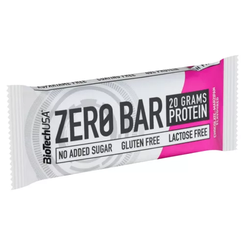 BioTechUSA Zero Bar fehérje szelet csokoládé-marcipán ízben (50g)