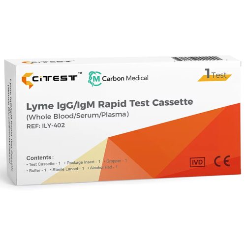 Lyme-kór IgG/IgM gyorsteszt (1 db/doboz) - Carbon Medical