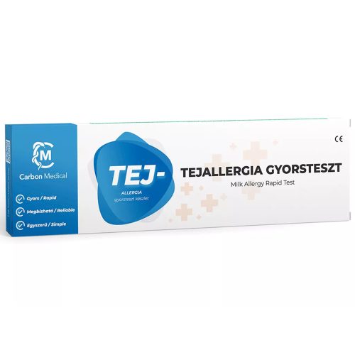 Tejallergia gyorsteszt (1 db/doboz) - Carbon Medical