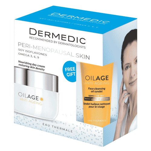 DERMEDIC Oilage Anti-Aging arcápoló szett (50+25 ml)