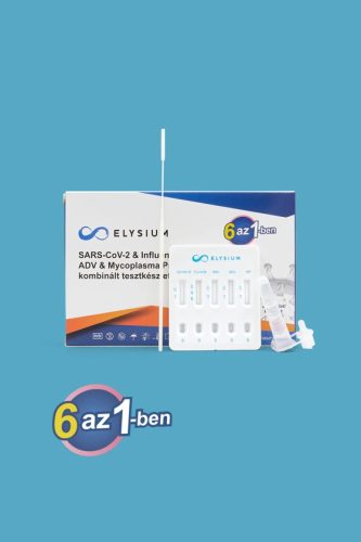 Elysium FLU A+B & RSV & ADV & MP & COVID-19 6 in 1 teszt