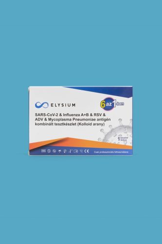Elysium FLU A+B & RSV & ADV & MP & COVID-19 6 in 1 teszt