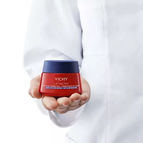 Vichy Liftactiv B3 bőrtónus korrigáló éjszakai arckrém tiszta retinollal (50ml)