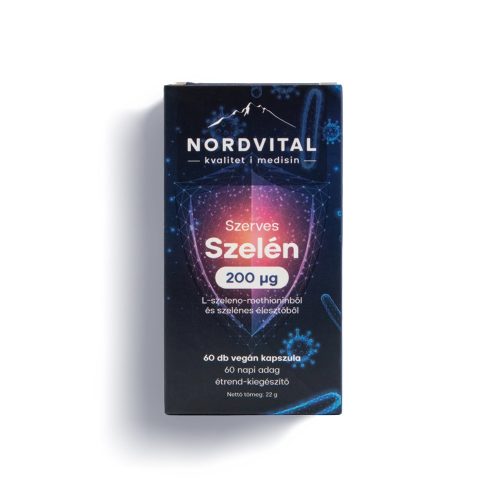 Nordvital Szerves Szelén kapszula (60db)