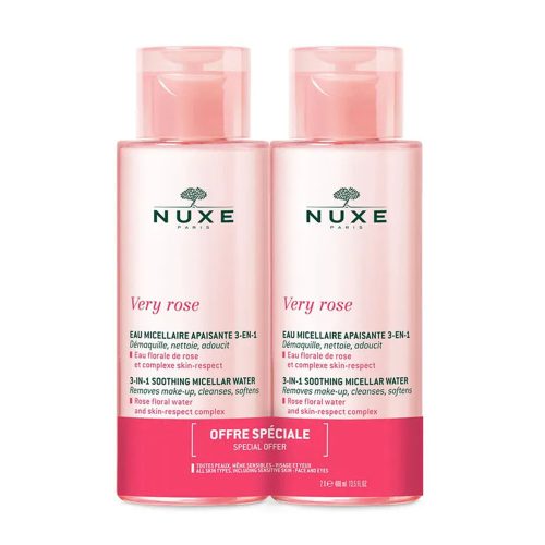 NUXE Very Rose micellás víz DUOPACK (2x400ml)