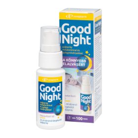   Innopharm Good Night feketeribizli ízű étrend-kiegészítő szájspray melatoninnal és gyógynövényekkel (25 ml)