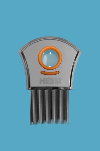 HESS! Fémházas tetűfésű nagyítóval (1 db)